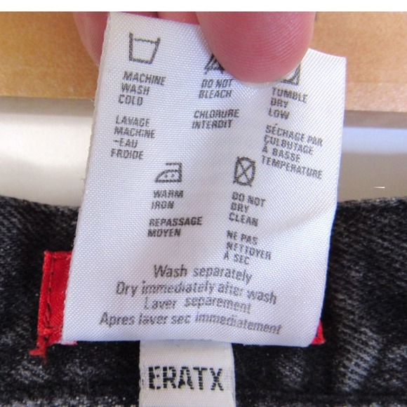 Esprit Vintage Mom Jeans Size 13/14 Size 12 Fit Washed Black High Rise Relaxed - Picture 7 of 10